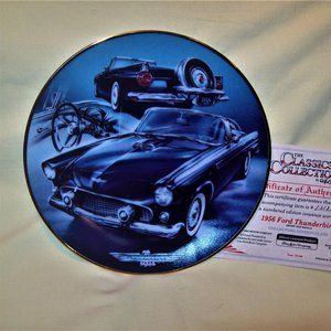 *** 1956 FORD THUNDERBIRD *** 1994 Collector's Plate